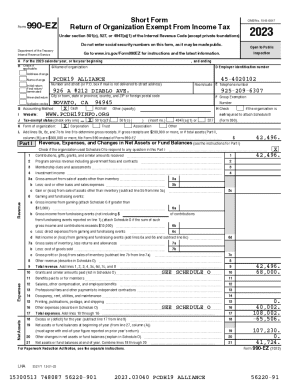 Form 990-EZ 2023