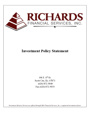 Investment Policy Statement