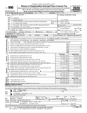 IRS Form 990 2020