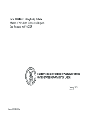 2023 Form 5500 Direct Filing Entity Bulletin