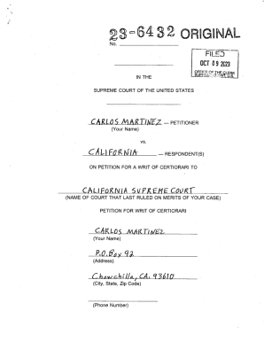 Petition for Writ of Certiorari