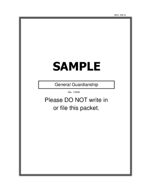 Guardianship Petition Form GC-210(P)