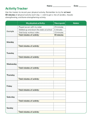 Kids and Teens Activity Tracker