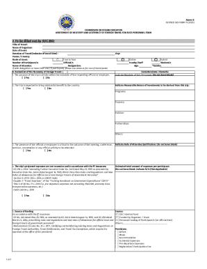 Philippines IAS Form 15