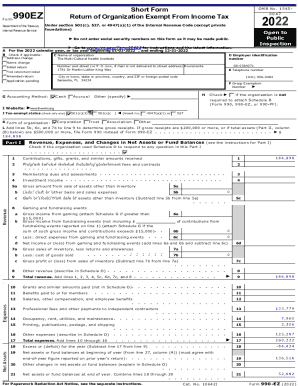 Form 990EZ 2022