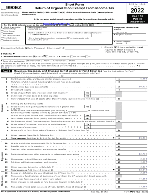 Form 990-EZ 2022