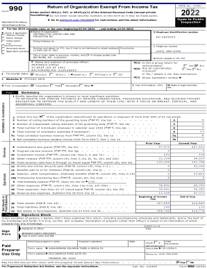 IRS Form 990 2022
