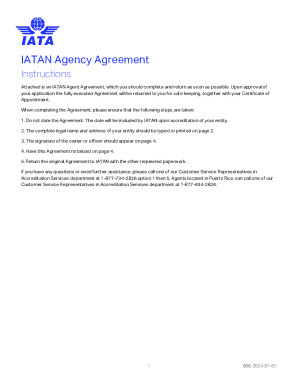 IATAN Agency Agreement