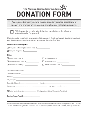 Donation Form