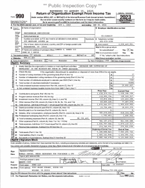 IRS Form 990 2023