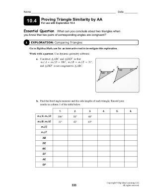 Proving Triangle Similarity by AA