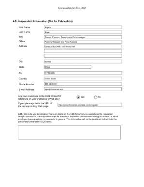 Common Data Set 2024-2025