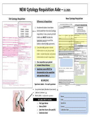 Cytology Requisition Form