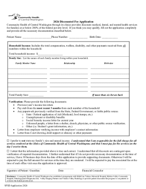 2026 Discounted Fee Application