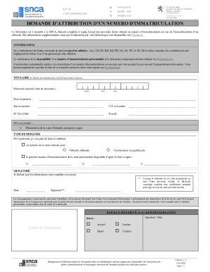 Luxembourg Vehicle Registration Number Application