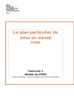 Modèle de PPMS