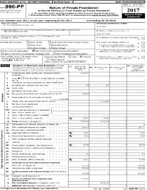 Form 990-PF 2017