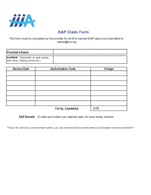 EAP Claim Form
