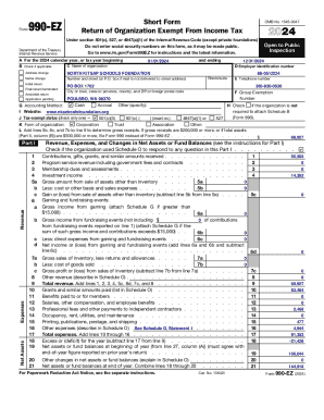 Form 990-EZ 2024