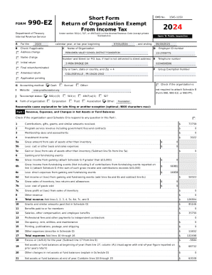 Form 990-EZ 2024