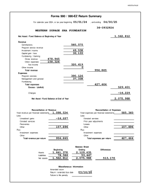 Form 990 Tax Return for Nonprofits