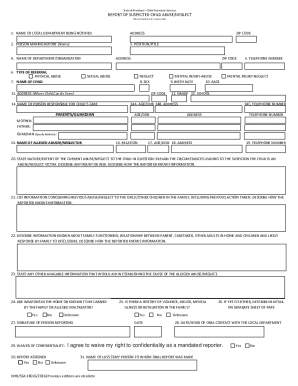 Maryland DHR/SSA Form 180