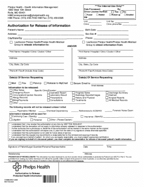 Authorization for Release of Information