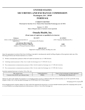 Form 8-K Current Report
