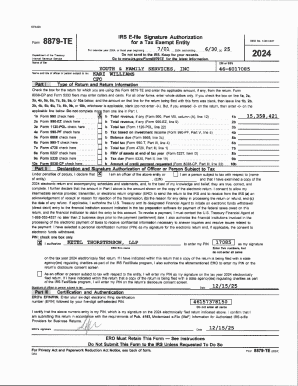 IRS Form 990 Filing Instructions