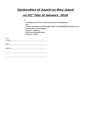 West Bengal Form 34A