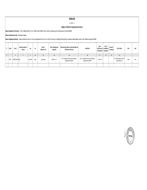 Register of Workmen Employed by Contractor