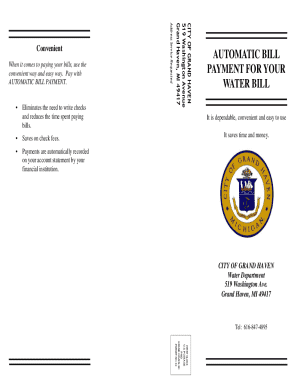 Automatic Bill Payment Authorization