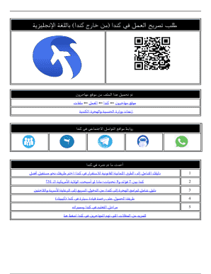 Canada Work Permit Application