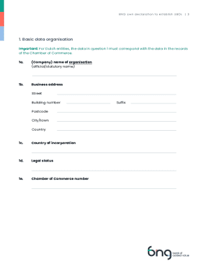 Ultimate Beneficial Owner Declaration (UBO)