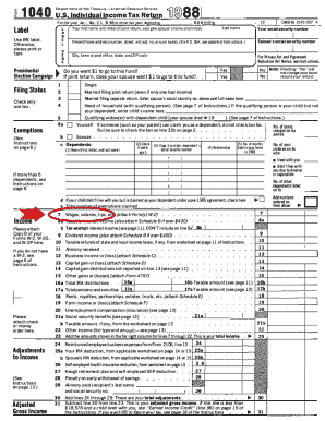 1040 U.S. Individual Income Tax Return