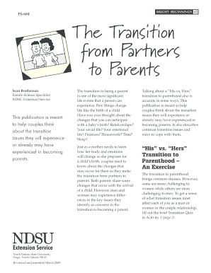 Transition to Parenthood Guide