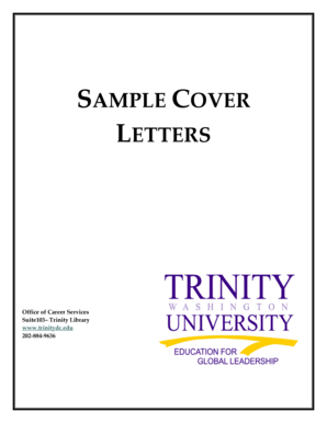 General Cover Letter Template