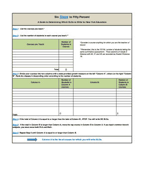 New York Educator SLO Guide