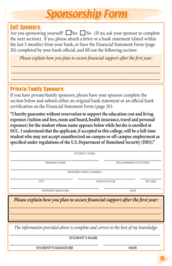 Sponsorship Form