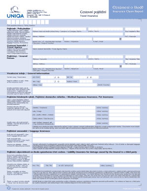 UNIQA Travel Insurance Claim Report