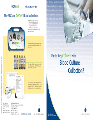 BacT/ALERT Blood Culture Collection Competency Checklist