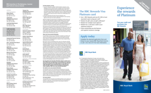 RBC Rewards Visa Platinum Credit Card Application