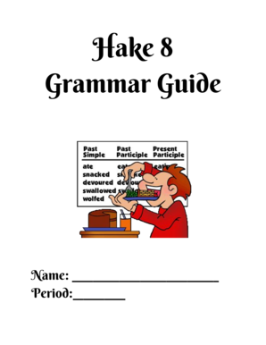 Hake Grammar Guide