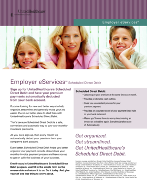 Scheduled Direct Debit Authorization Form