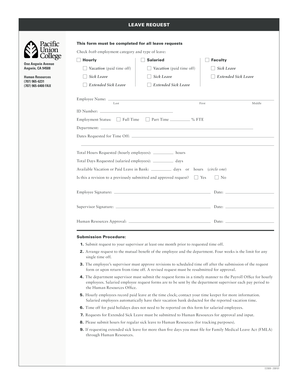 Leave Request Form