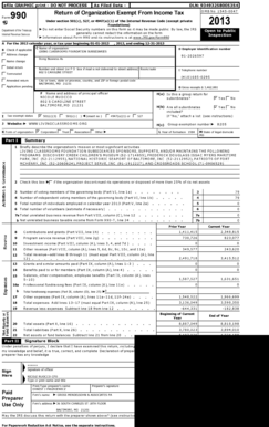 Form 990 Return of Organization Exempt From Income Tax