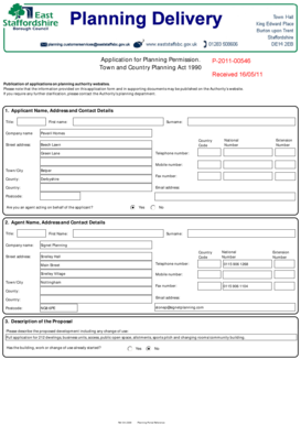 UK Planning Permission Application
