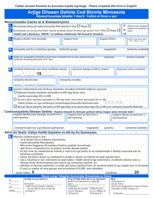 Minnesota Voter Registration Application