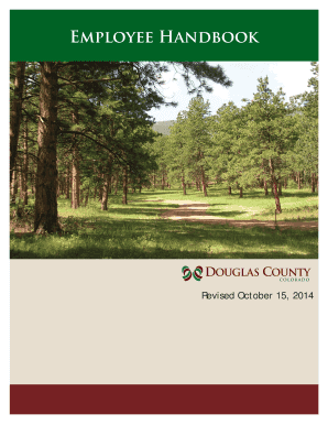 Douglas County Employee Handbook Acknowledgment