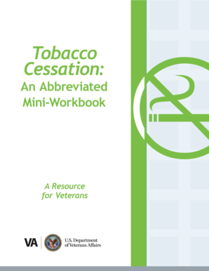 Tobacco Cessation Mini-Workbook for Veterans